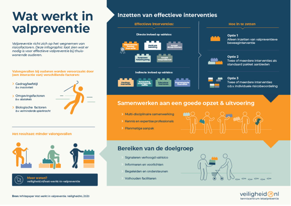 Visual veiligheid.nl 'Wat werkt in valpreventie'